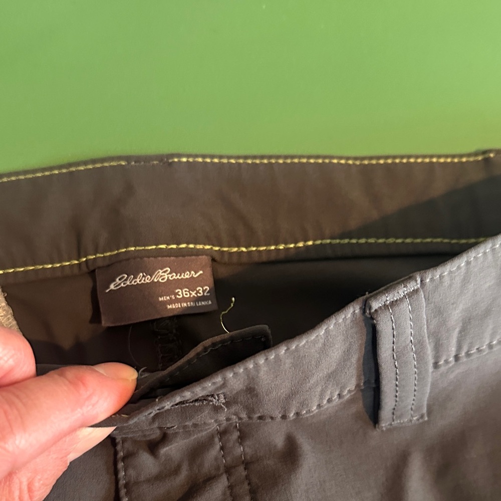Eddie Bauer Men's Dark Gray Pants
